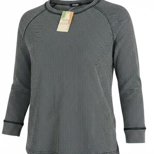 🆕Mens Large Striped Pullover Top